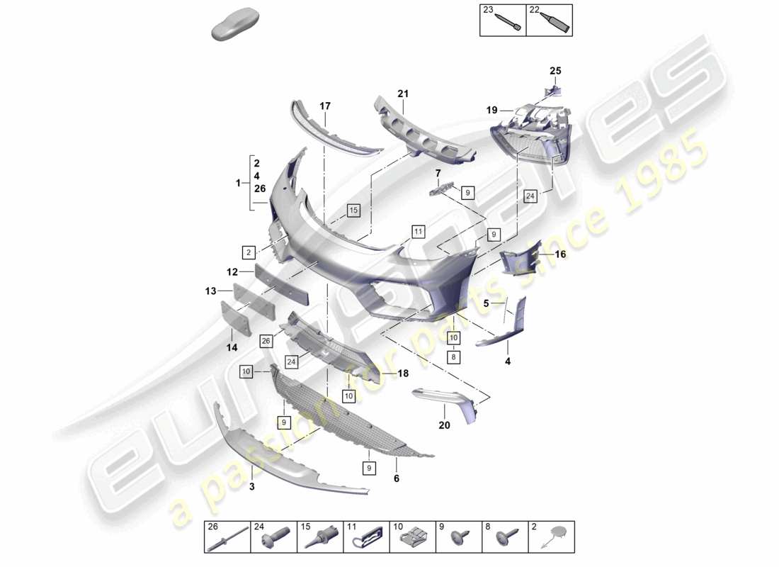 diagramma della parte contenente il codice parte paf005217