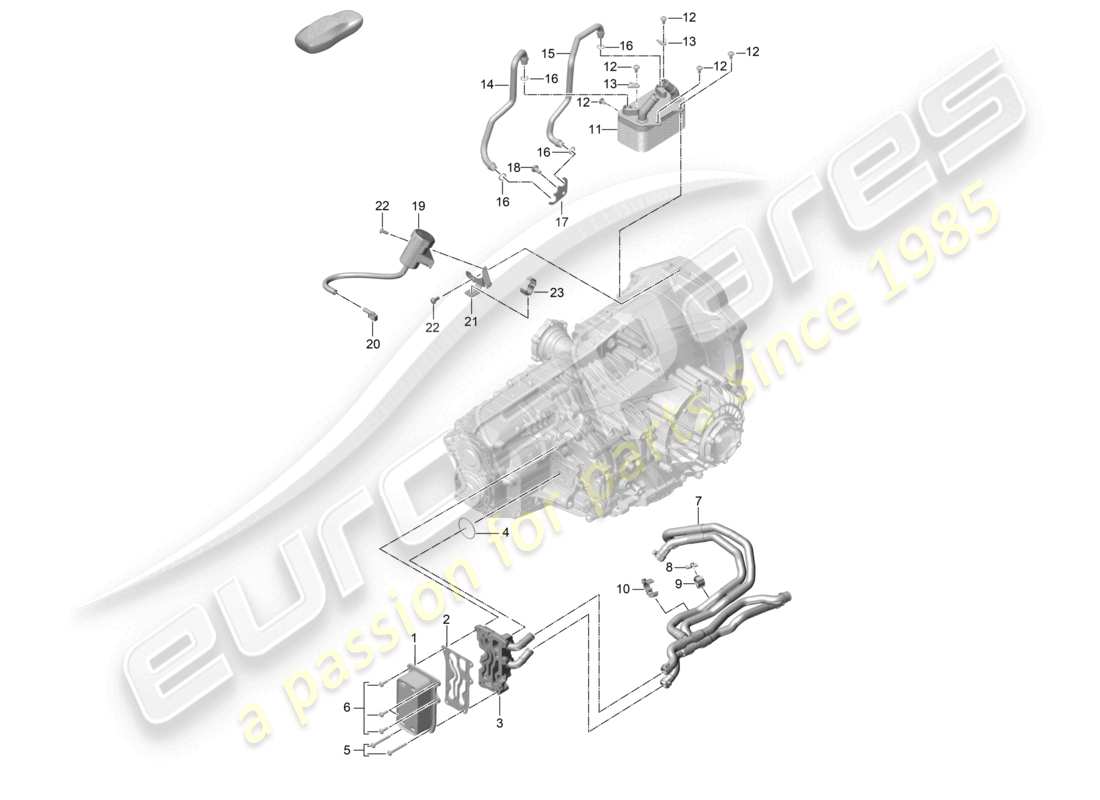 diagramma della parte contenente il codice parte 982317241