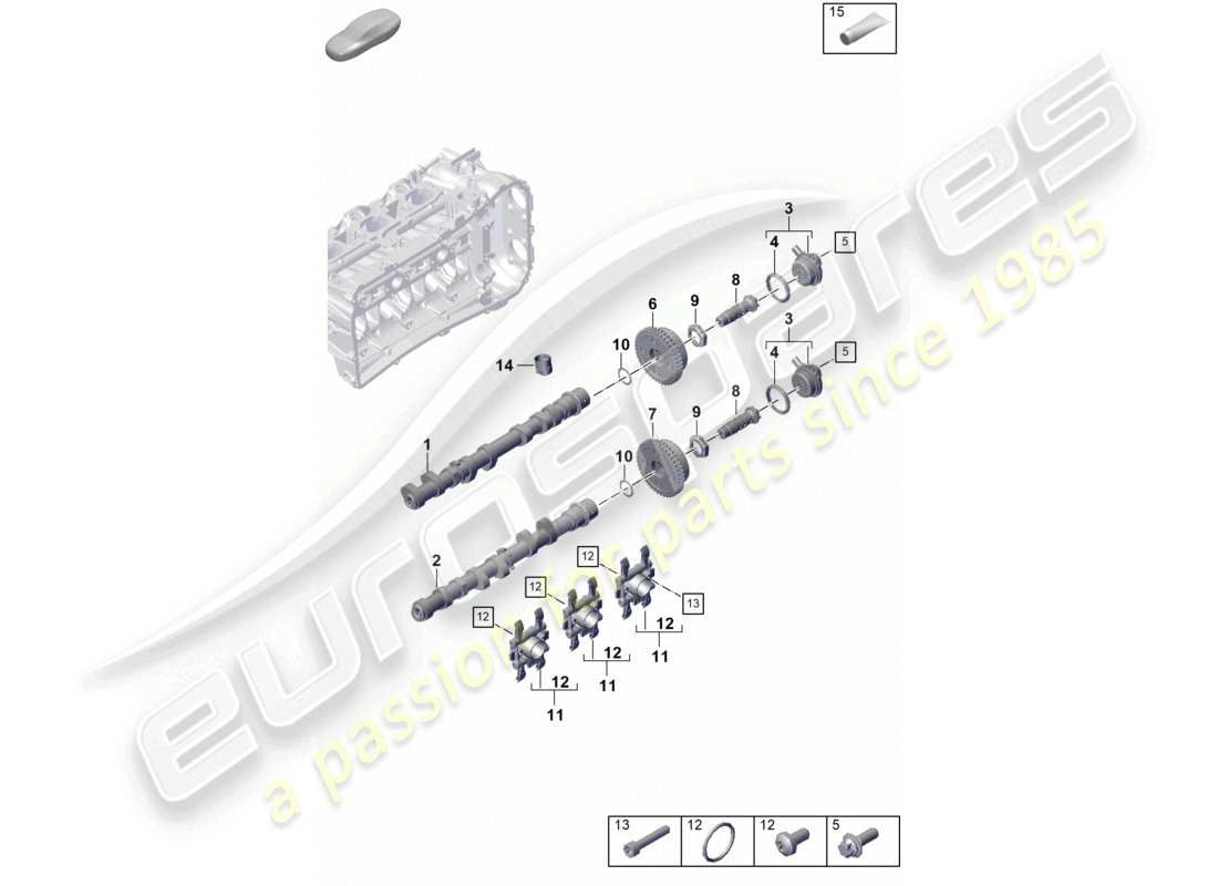 diagramma della parte contenente il codice parte paf009470