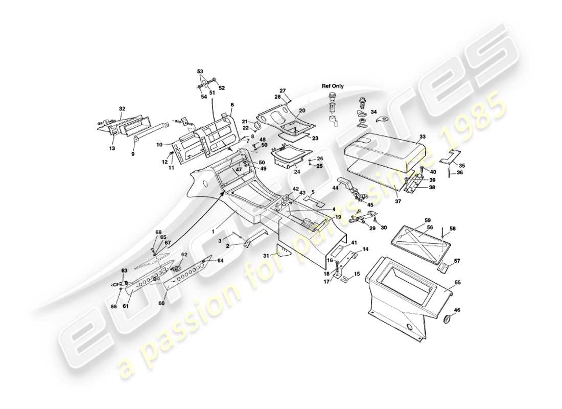 diagramma della parte contenente il codice parte 83-61306