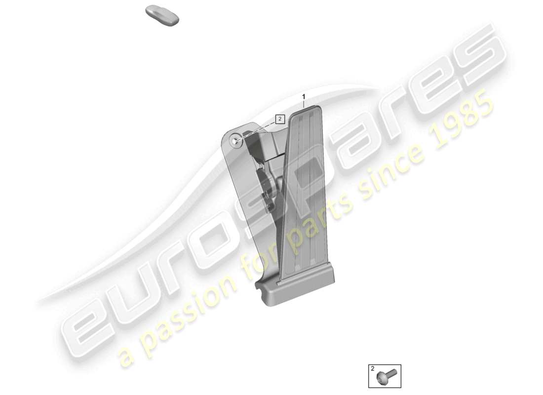 porsche 2026 (panamera 976) pedale acceleratore schema delle parti