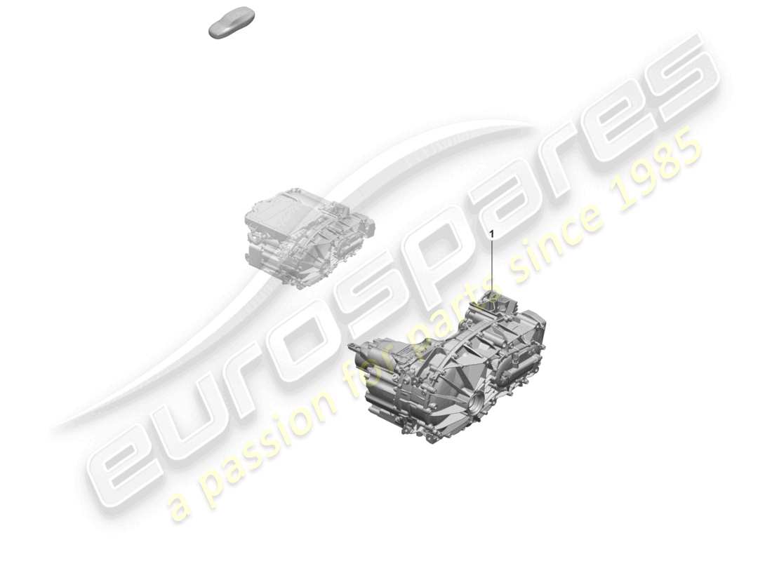 porsche 2025 (macan-e) cambio macan 4 schema dei componenti dell'assale posteriore macan