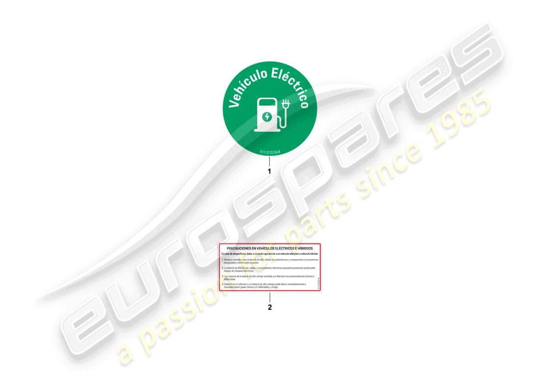 porsche 2025 (macan-e) targa dati cile riscaldatore ausiliario diagramma delle parti