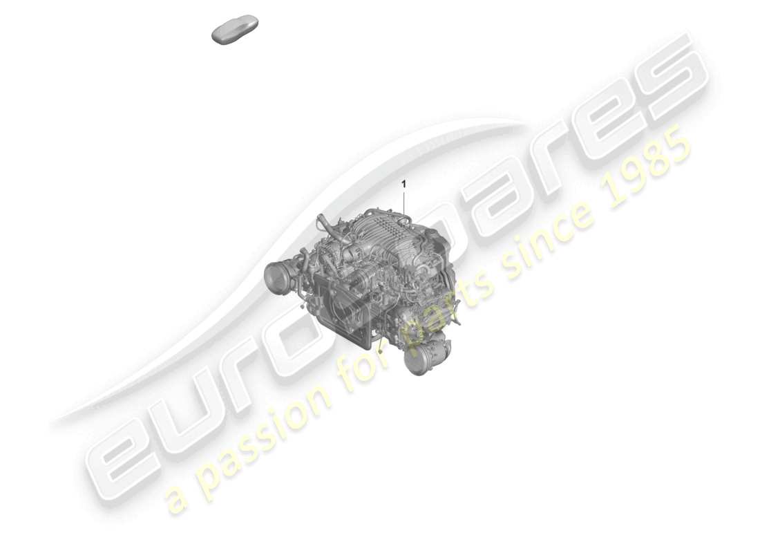 porsche 2022 (992-1 gt3/rs/st) motore sostitutivo ma senza: filtro antiparticolato per benzina schema delle parti