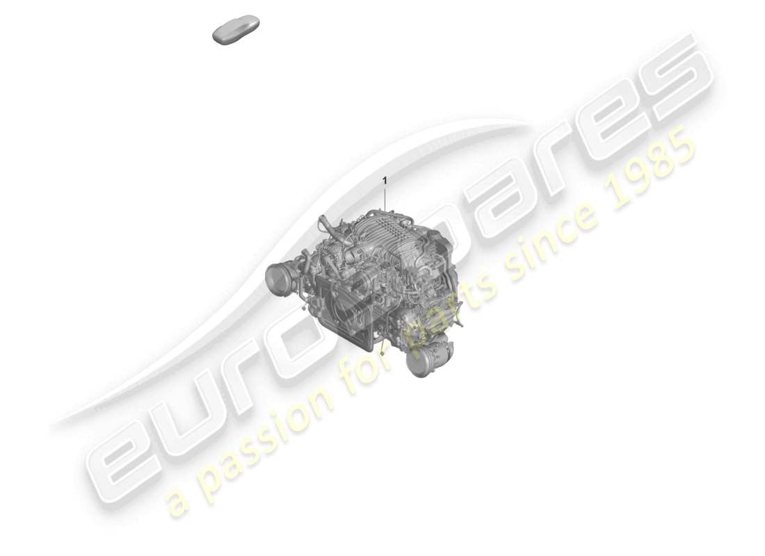 porsche 2022 (992-1 gt3/rs/st) motore sostitutivo per veicoli con filtro antiparticolato per benzina schema delle parti