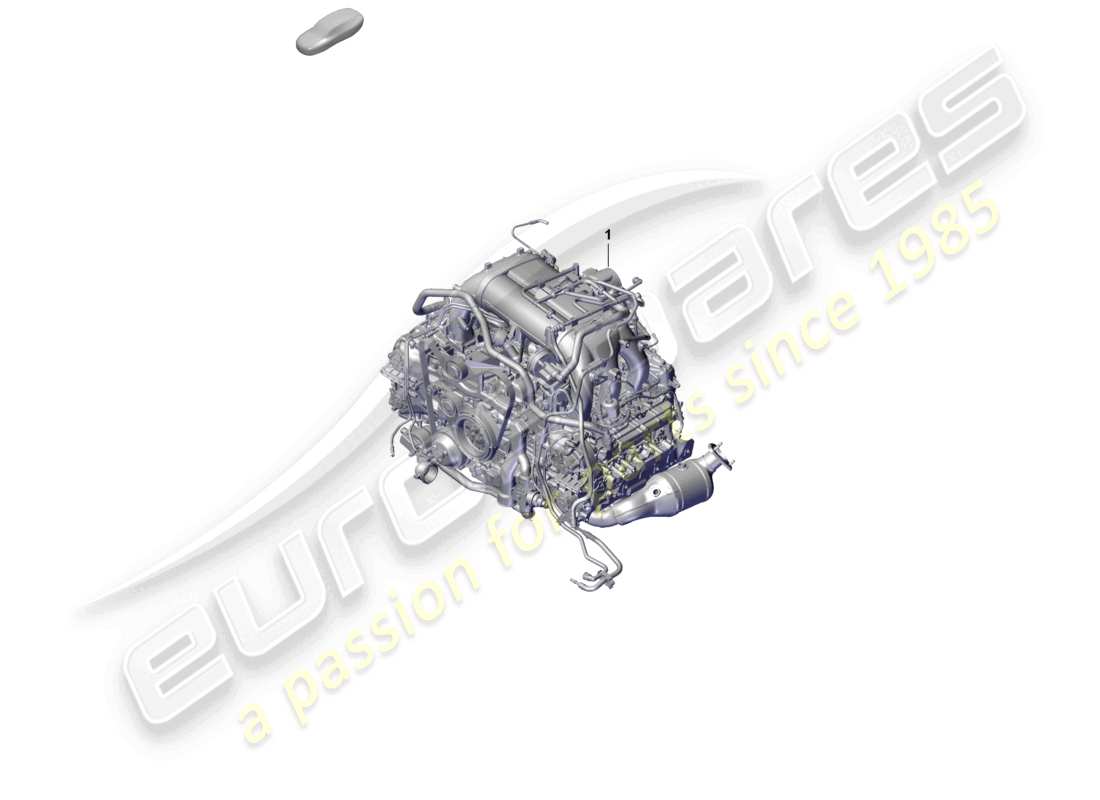 porsche 2021 (718 cayman gt4) motore di sostituzione schema delle parti
