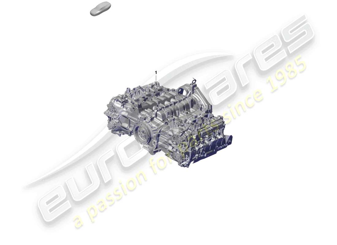 porsche 2023 (718 boxster spyder) motore di base vedi informazioni tecniche 27/13 diagramma delle parti