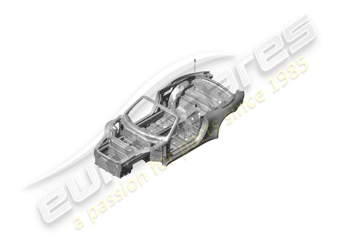 porsche 2021 (991-2 r/gt3/rs) carrozzeria diagramma delle parti