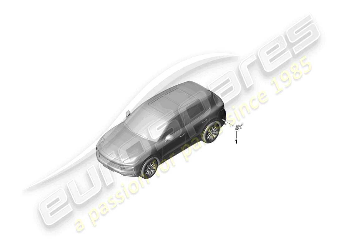 porsche 2021 (cayenne e3 9ya/9yb) schema elettrico del cablaggio per lo sterzo delle ruote posteriori