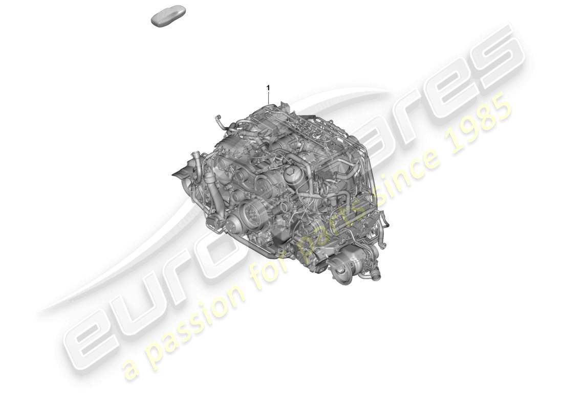 porsche 2024 (992-2) schema delle parti del motore di ricambio (completo)
