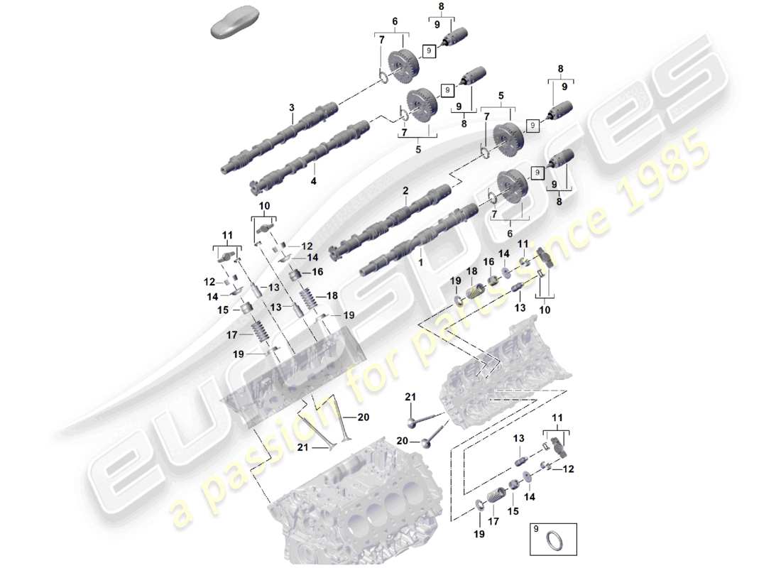 diagramma della parte contenente il codice parte pac109257a