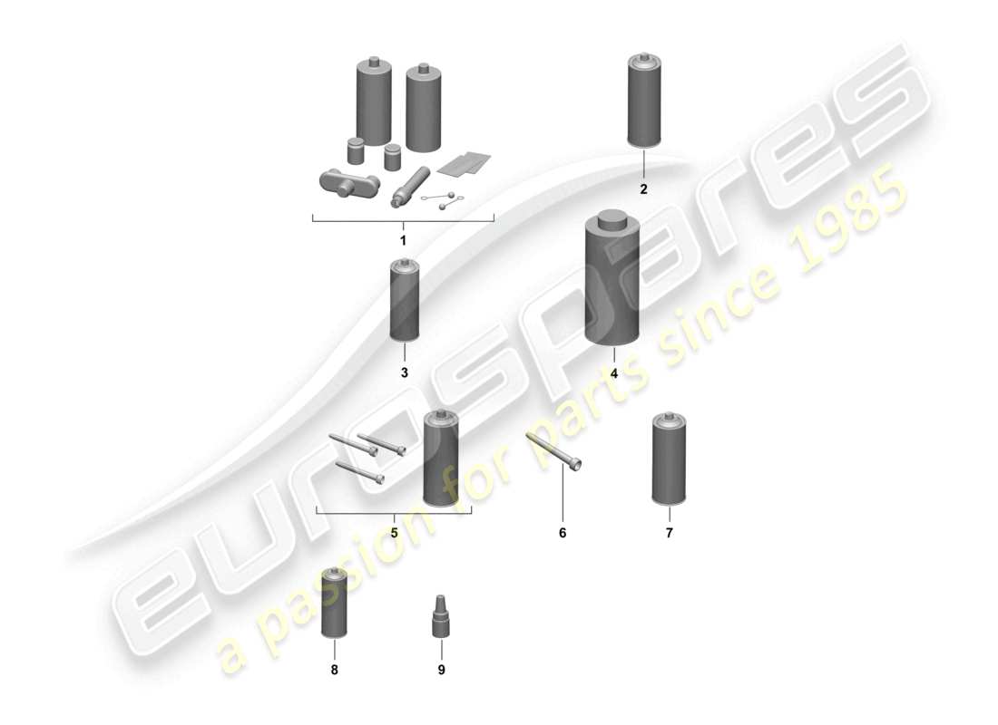 porsche 2025 (macan-e) materiali di consumo carrozzeria diagramma delle parti