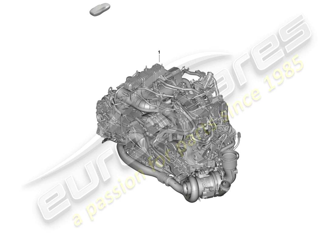 porsche 2024 (992-2) schema delle parti del motore di ricambio (completo)