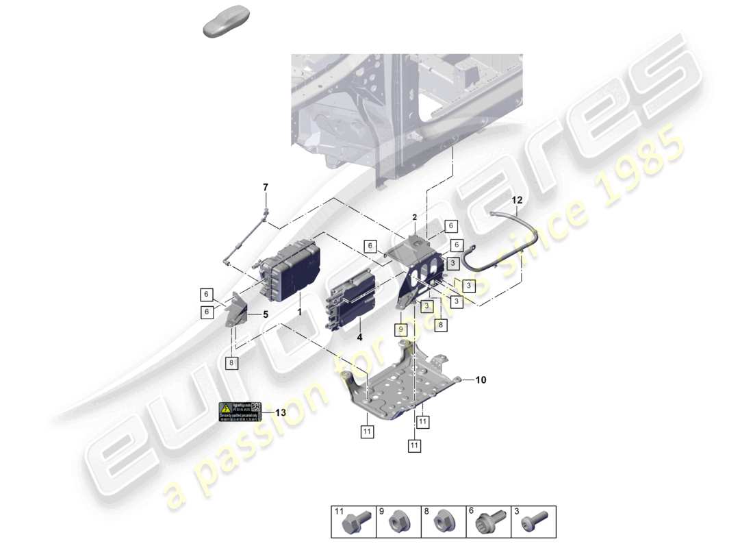 diagramma della parte contenente il codice parte n10653102