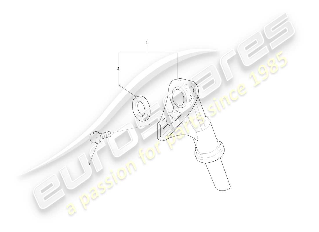 aston martin cygnet (2012) pompa dell'olio motore diagramma delle parti