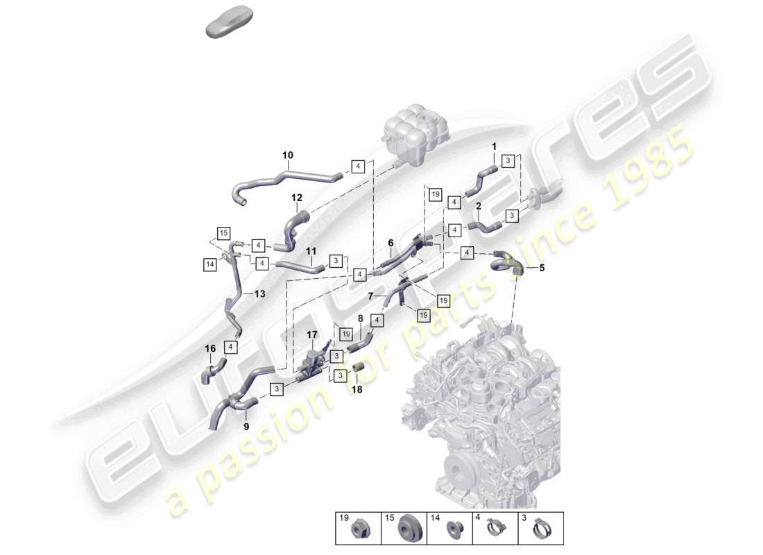 diagramma della parte contenente il codice parte pab81967430
