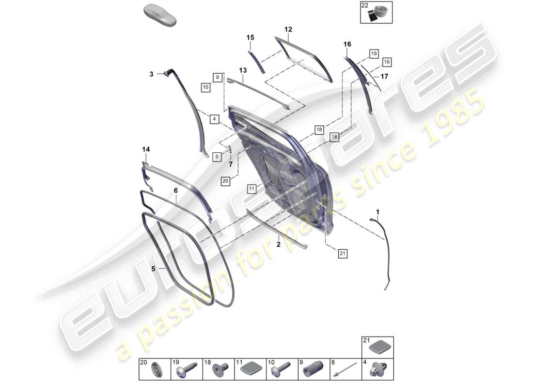 diagramma della parte contenente il codice parte 971839774