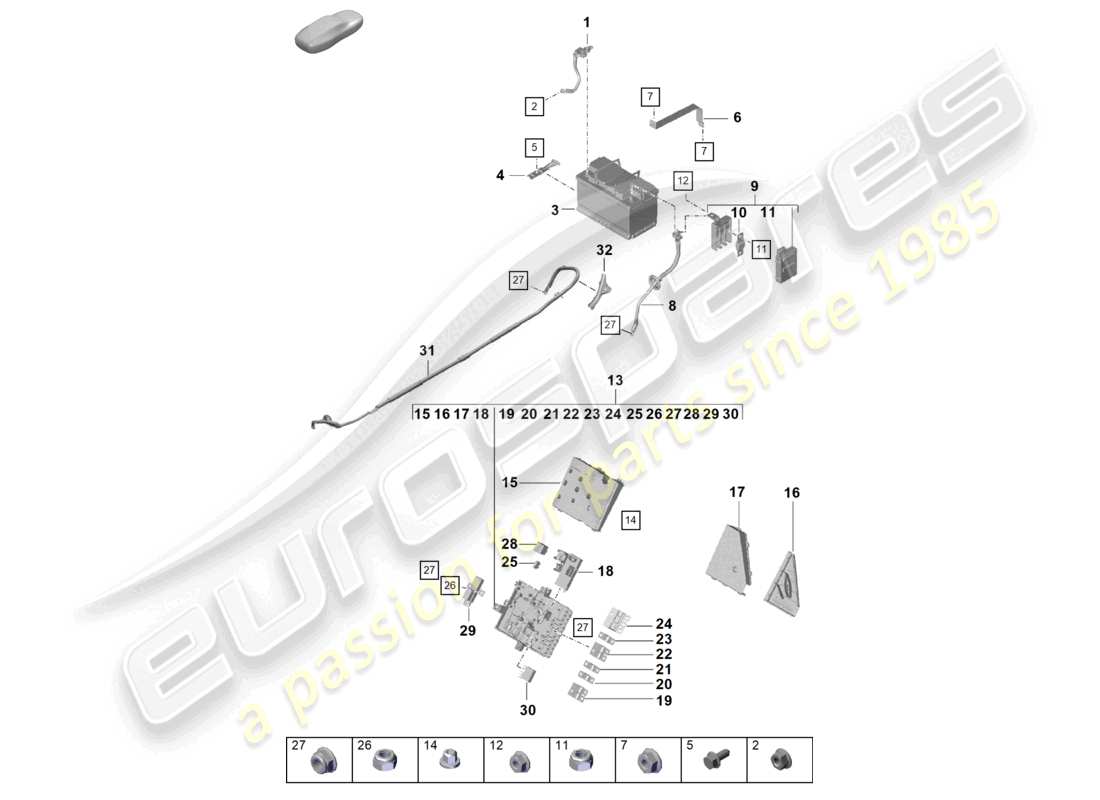 diagramma della parte contenente il codice parte 99161101302