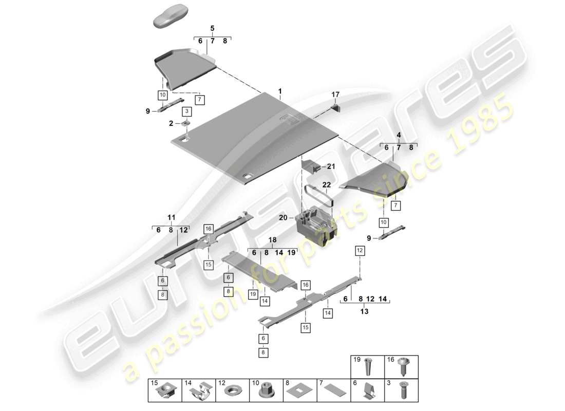 diagramma della parte contenente il codice parte 9a700699300