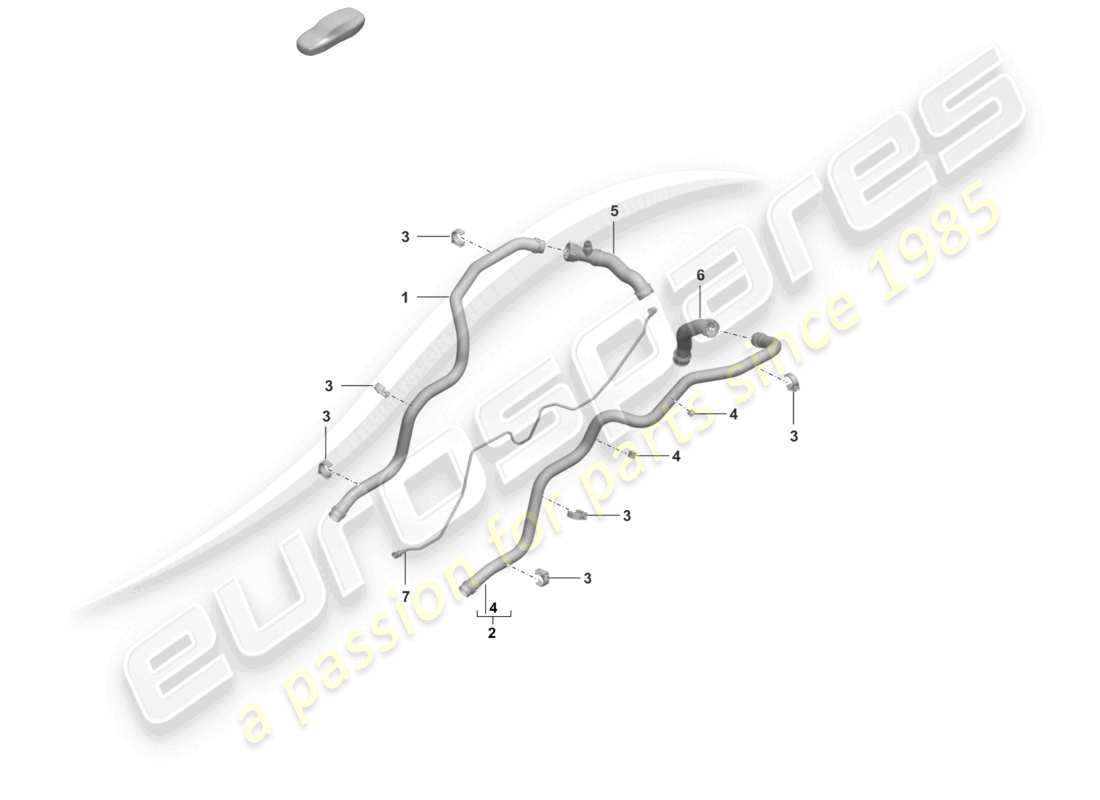 diagramma della parte contenente il codice parte 992121641