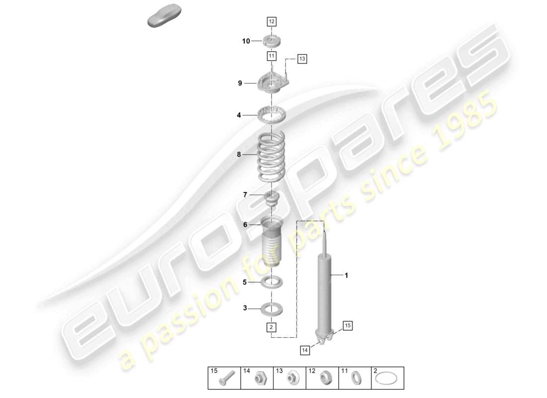 diagramma della parte contenente il codice parte 9a700872500