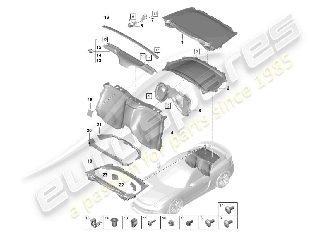 diagramma della parte contenente il codice parte 98155541302