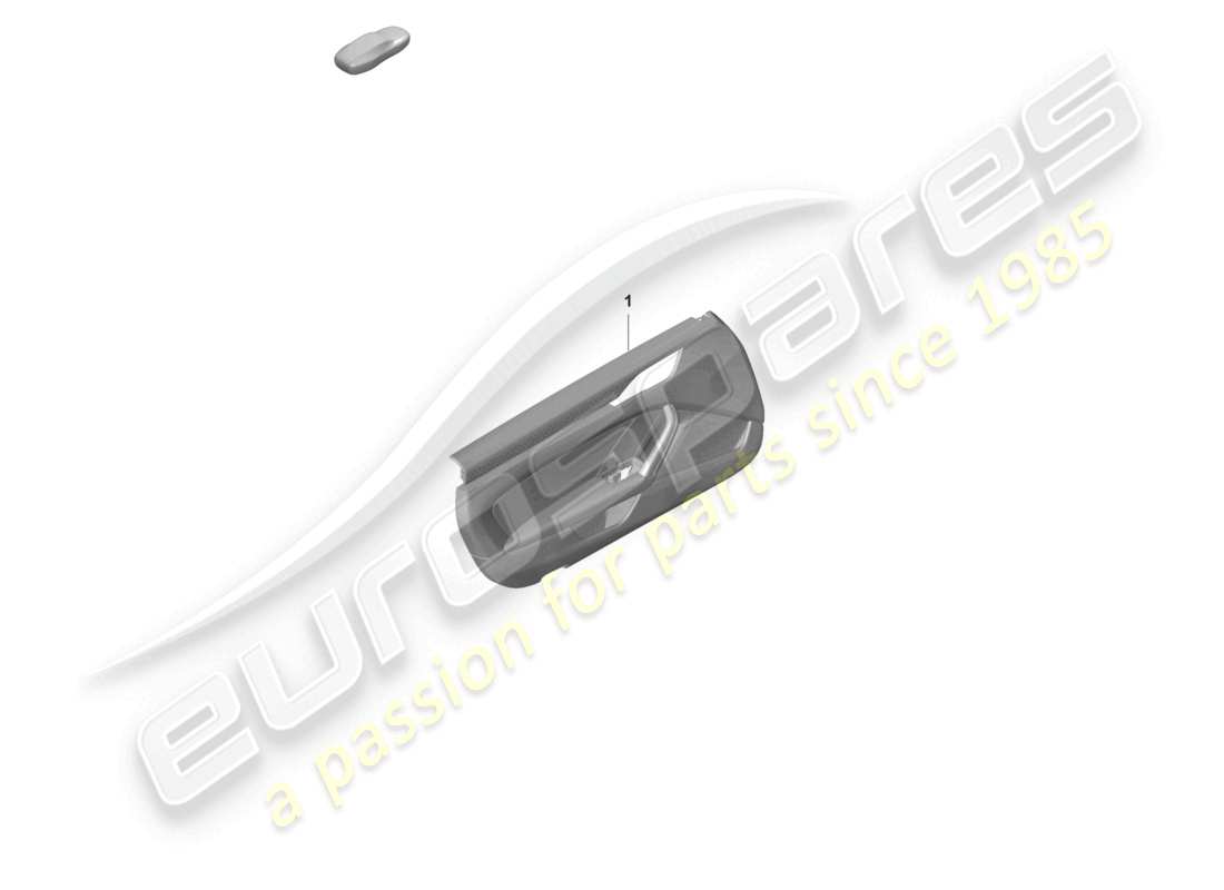 porsche 2022 (992-1 gt3/rs/st) pannello porta per veicoli con rivestimento in pelle pacchetto touring schema dei componenti