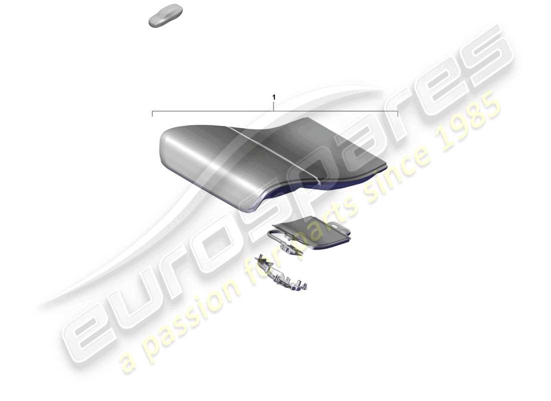 porsche 2025 (992-2) kit di riparazione per sensore di occupazione sedile (lato passeggero) solo per: sedile a secchiello usa canada schema dei componenti