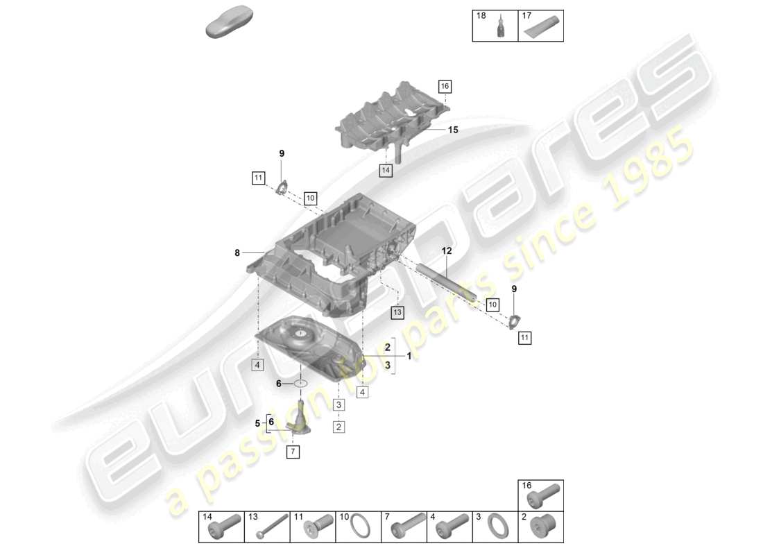 diagramma della parte contenente il codice parte 9a711528900