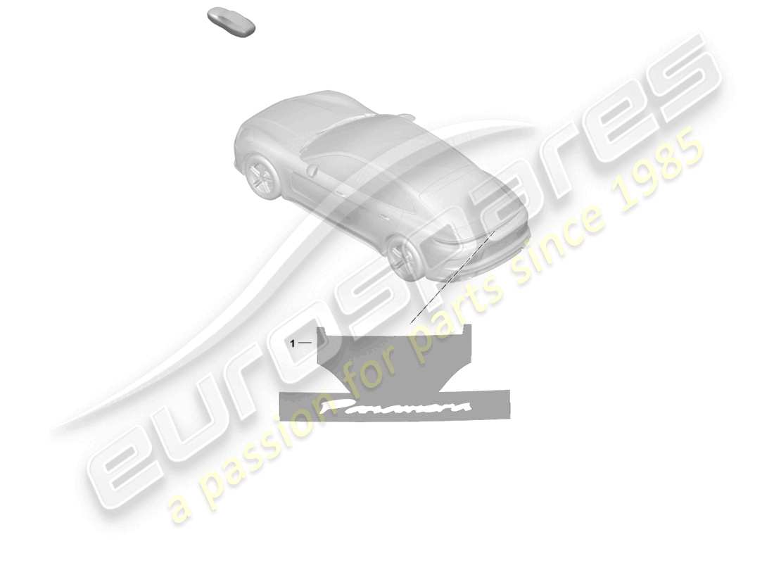 porsche 2026 (panamera 976) aiuto al montaggio per la scrittura diagramma delle parti