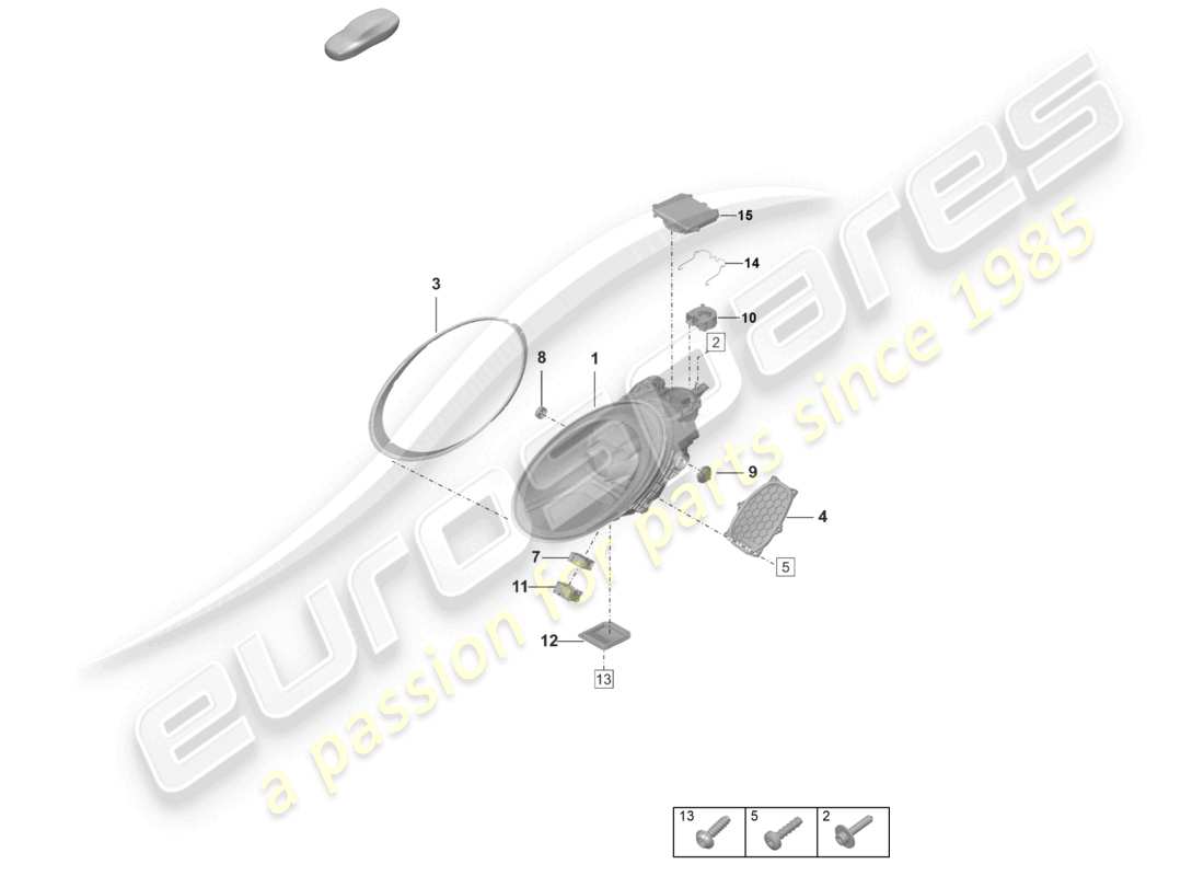 porsche 2026 (992-2 turbo / s) faro a led con fascio luminoso a matrice d >>- 12.07.2020 schema elettrico
