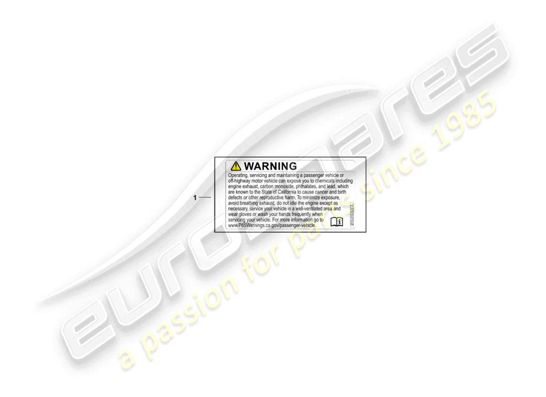porsche 2025 (992-2 gt3) avviso per la velocità massima diagramma delle parti