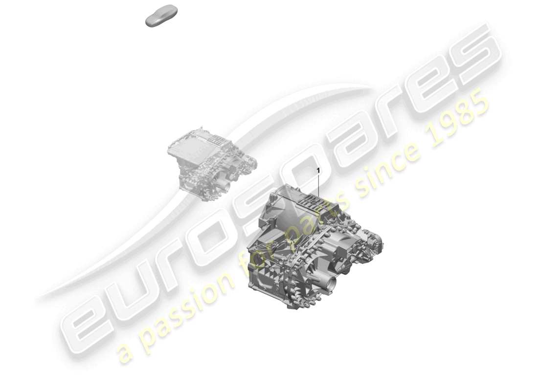 porsche 2025 (macan-e) schema delle parti dell'assale posteriore del cambio macan 4s