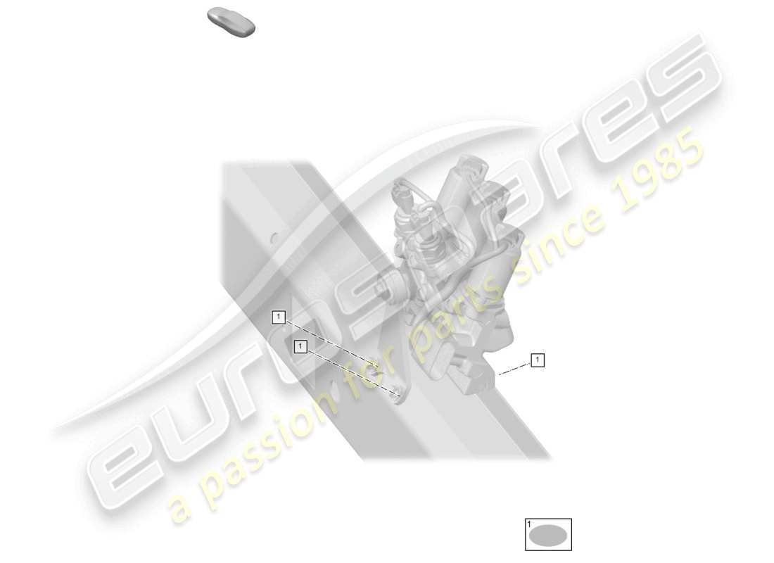 porsche 2024 (992-2) linea idraulica blocco valvole senza: diagramma delle parti pdcc