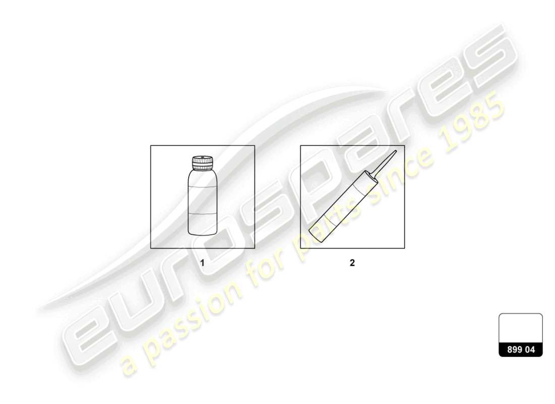 lamborghini urus (2022) manutenzione diagramma delle parti