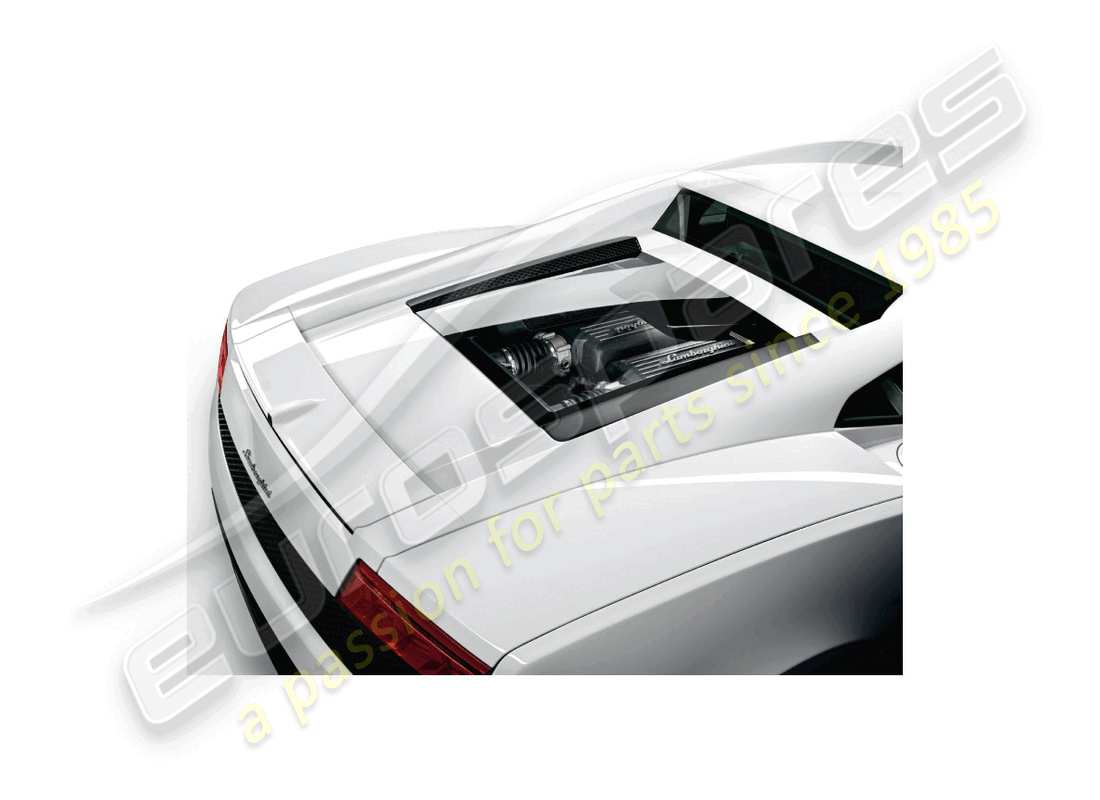 lamborghini gallardo coupe (accessories) kit di revisione diagramma delle parti