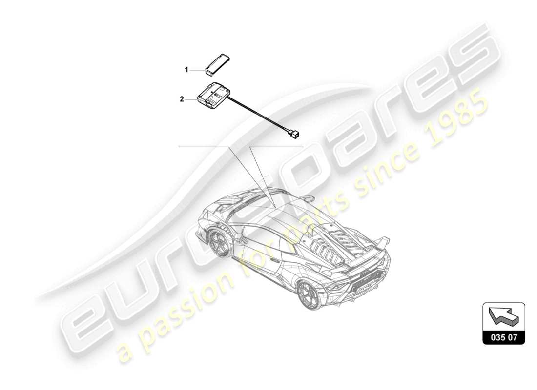 lamborghini sto (2022) per veicoli con sistema tessera telepass etc schema parte