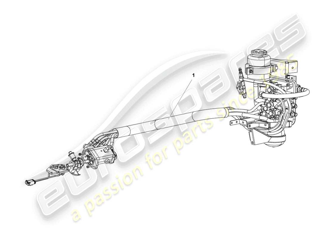 lamborghini gallardo spyder (2006) schema delle parti dell'unità interruttore