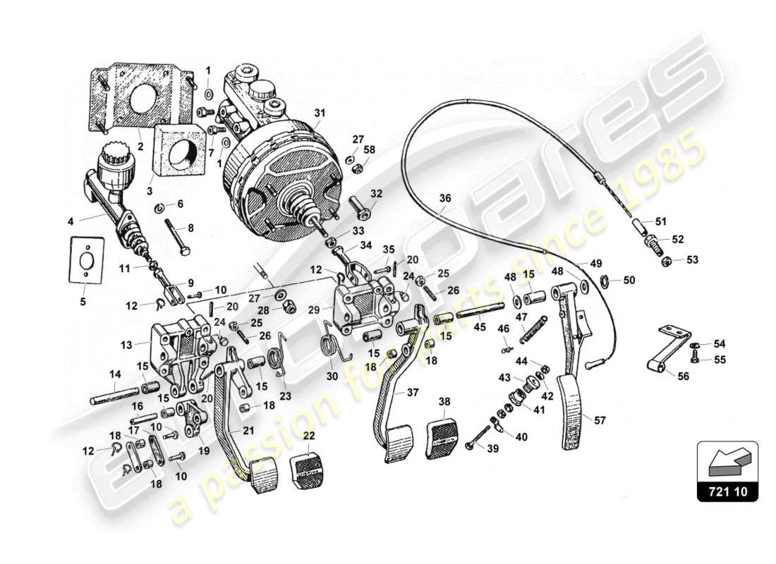 diagramma della parte contenente il codice parte 004222887