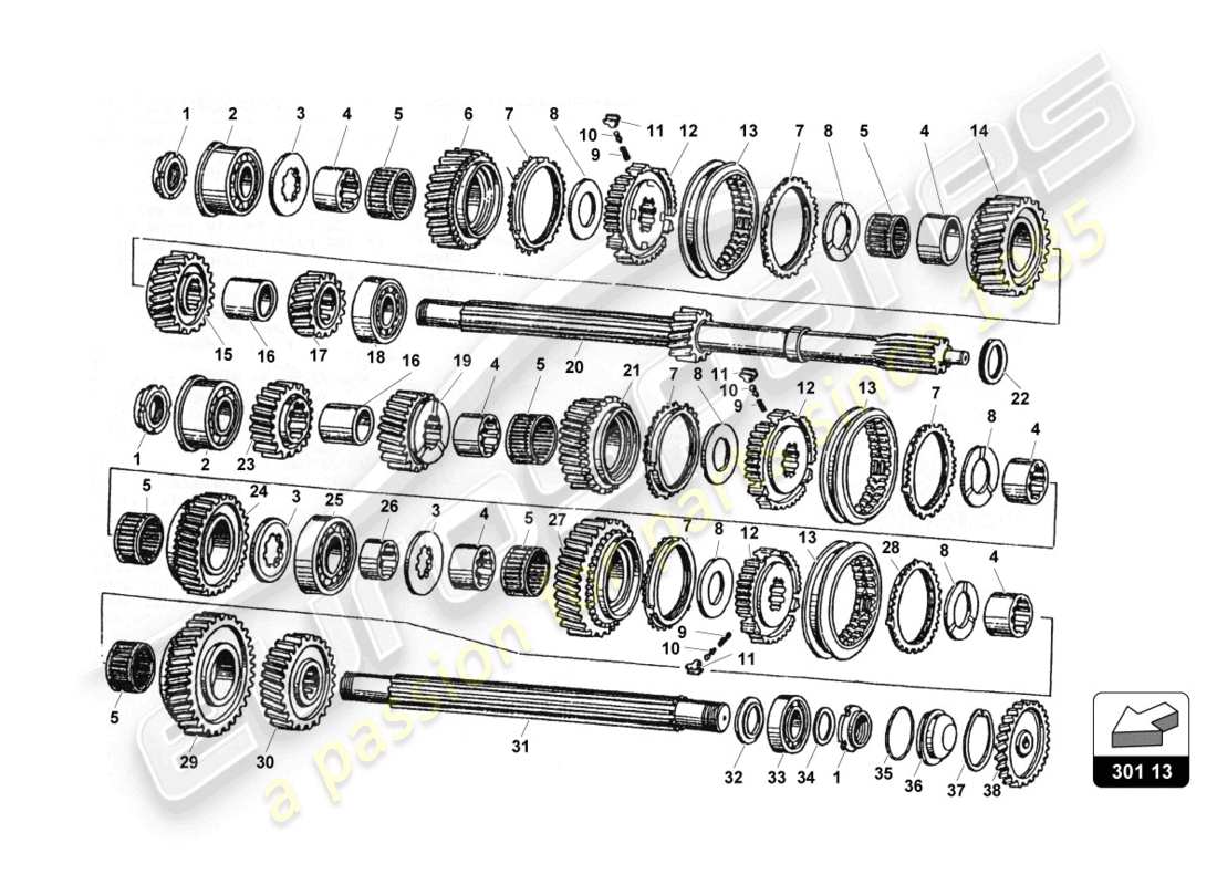 diagramma della parte contenente il codice parte 002425289