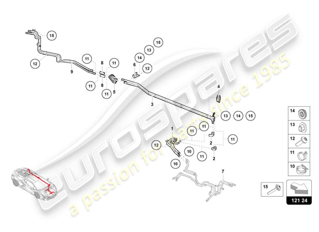 diagramma della parte contenente il codice parte 47b121365b