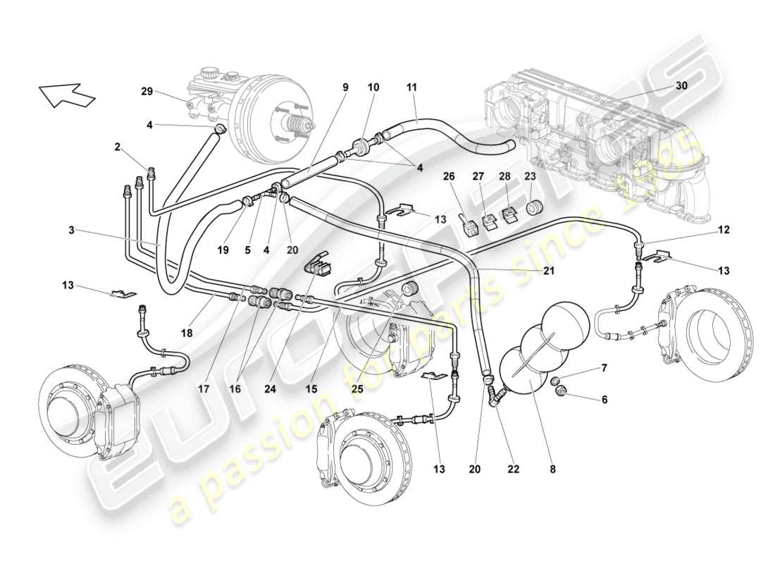 diagramma della parte contenente il codice parte 400612173