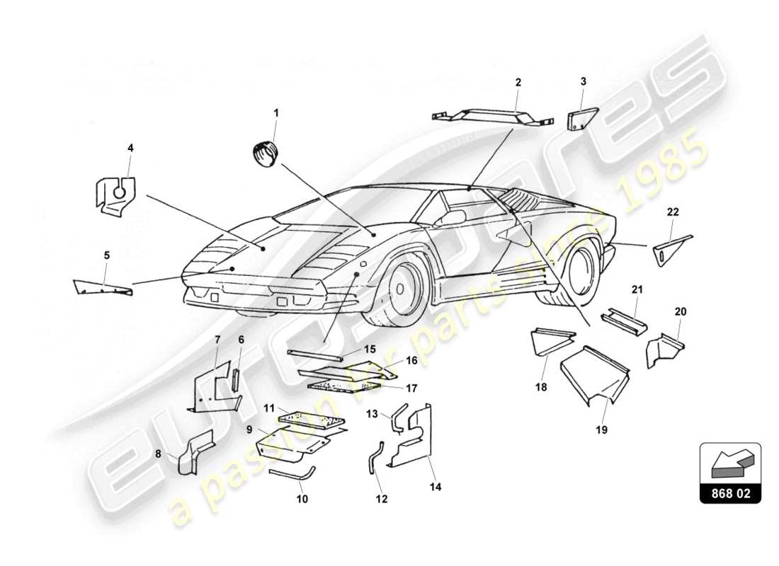 diagramma della parte contenente il codice parte 004323090