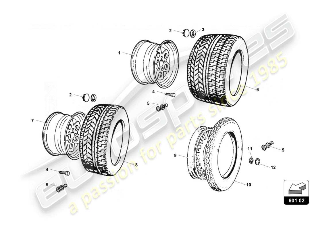 diagramma della parte contenente il codice parte 008101244