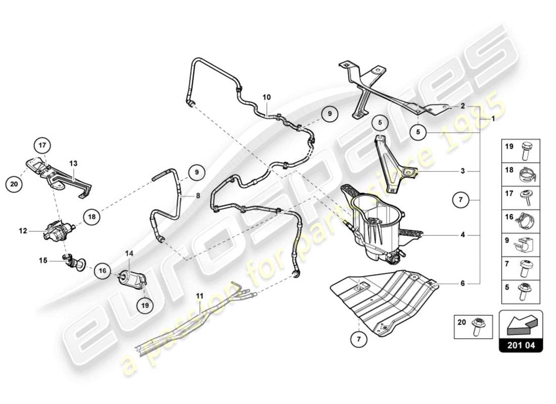 diagramma della parte contenente il codice parte 4m4201782a