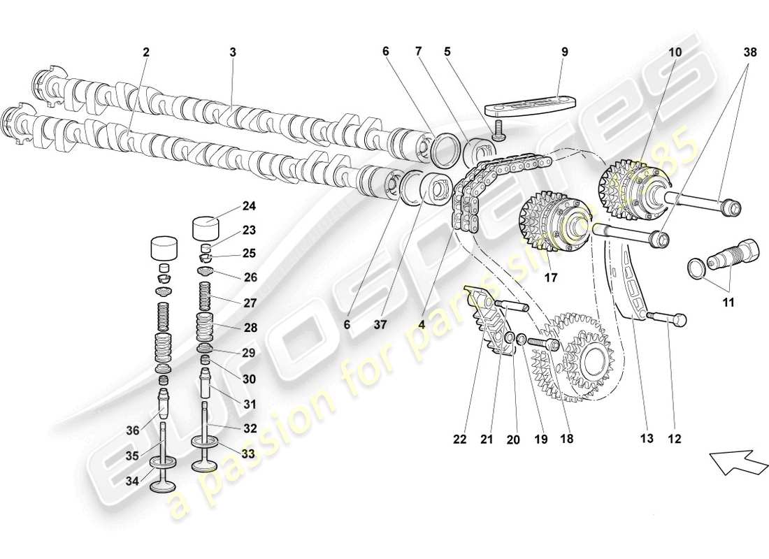 diagramma della parte contenente il codice parte 07m109320cl