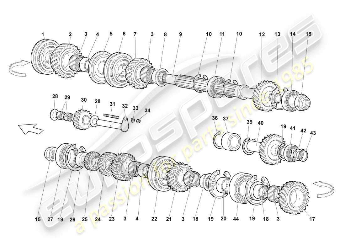 diagramma della parte contenente il codice parte 086311439