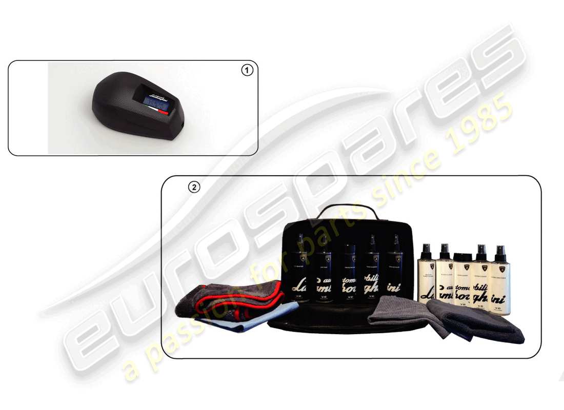 lamborghini blancpain sts (accessories) diagramma delle parti del caricabatteria