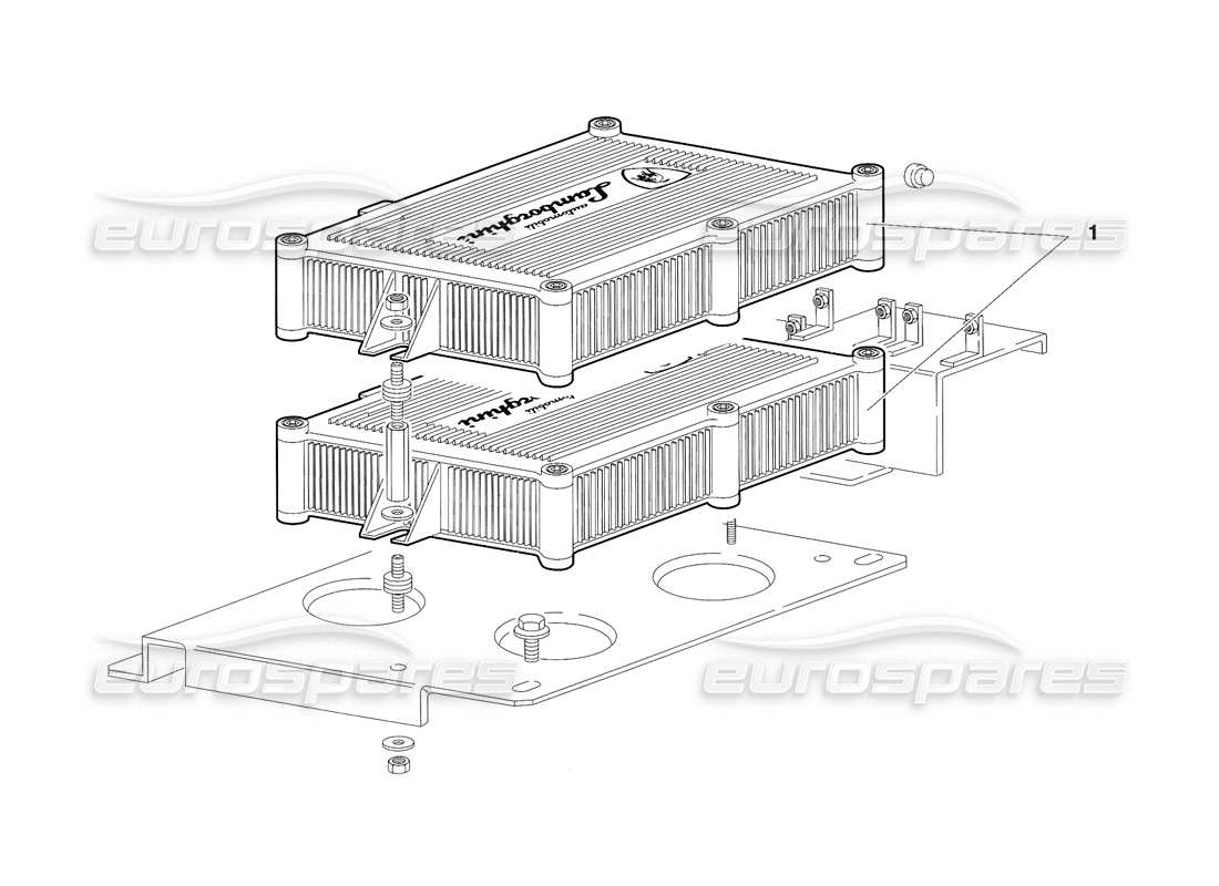 lamborghini diablo sv (1997) schema delle parti delle unità di iniezione elettronica (valido per il sud africa - rh d. - marzo 1997).