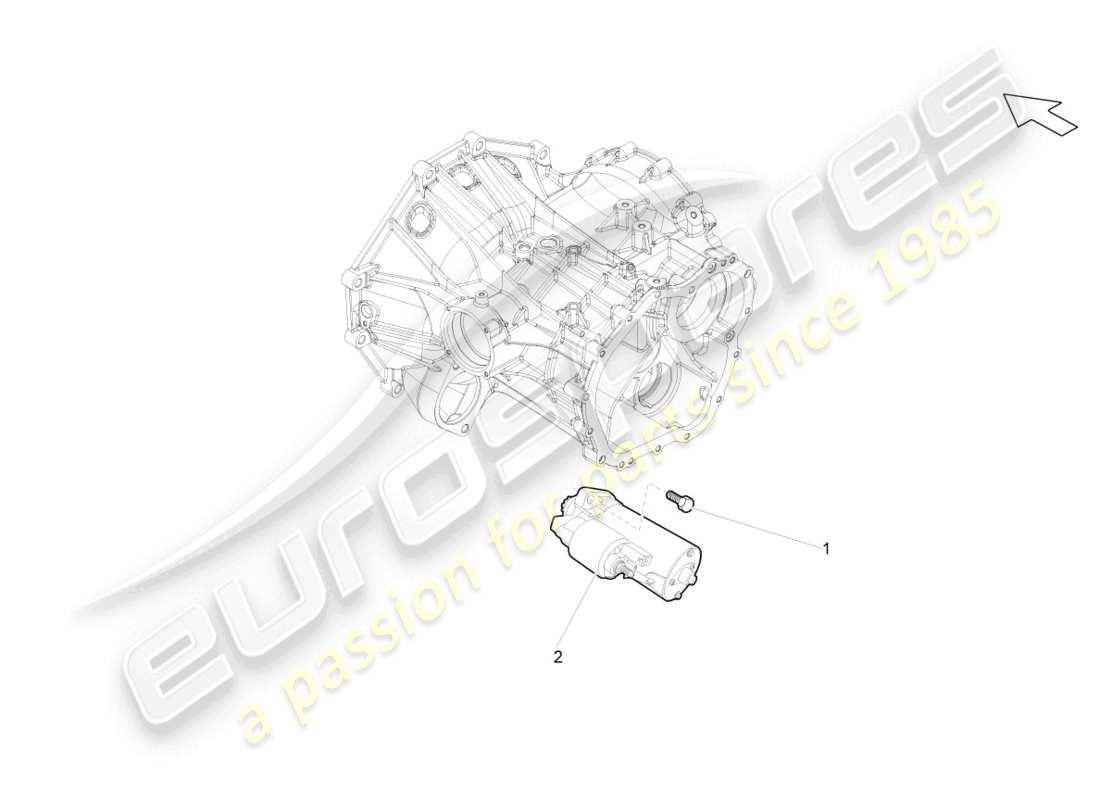 lamborghini lp570-4 sl (2014) schema delle parti di starter